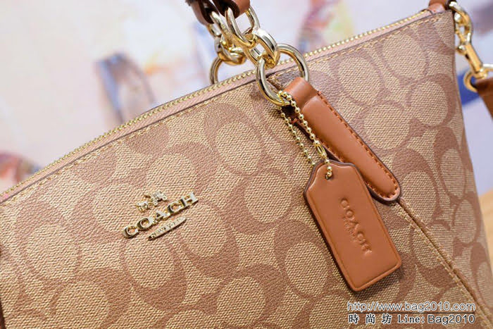 COACH蔻馳 經典款 C紋手提包 單肩包斜挎包 餃子包女包 F28989  Chz1032